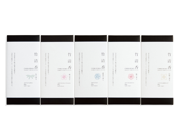 竹清香 線香 80g